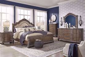 Why get a king bedroom set for my master bedroom? Charmond King Sleigh Bedroom Set The Furniture Mart