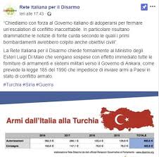 Un'italiana in turchia, italiano in turchia : Ecco Quali Sono Tutte Le Armi Che L Italia Esporta In Turchia