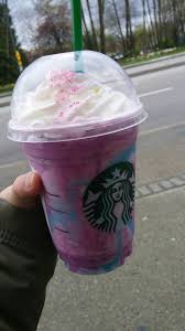 Birthday Cake Unicorn Starbucks Drinks For Kids My Very First Time Trying The New Limited Edition Frappuccino That S Called The Unicorn Frappuc Starbucks Drinks Starbucks Drinks Recipes Iced Starbucks Drinks