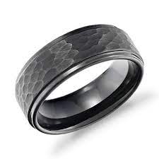 Matte Hammered Comfort Fit Wedding Band In Black Tungsten Carbide 8mm Blue Nile Mens Wedding Rings Silicone Wedding Rings Wedding Rings