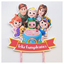 Cocomelon 3d sculpted cocomelon cake i have never heard of this sweet character until now. Happy Birthday Cake Cocomelon Cake Topper Printable Free Novocom Top
