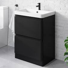 Black Vanity Unit With Sink Drawers Black Sink Unit Soak Com Bathroom Solutions Architecture Bathroom Bathroom Units