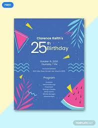 These birthday programs can include the birthday itinerary, the venue and timings of the party and other events. Pin On Party Ideas