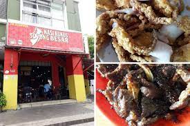 Nasi kukus brings a kelantan favourite to our shores at an affordable price. Restoran Nasi Kukus Sotong Besar Makan Sepinggan Confirm Kenyang