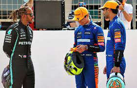 British automobile racer lando norris currently drives for the mclaren racing limited in formula one. Lewis Hamilton Posts Classy Message To Dejected Lando Norris