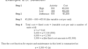 And marginal cost increases is the cost of producing one more unit or additional unit of product or the average cost and marginal cost both are a vital concept in the management of accounting it has two components variable cost and fixed cost. High Low Method Of Separating Fixed And Variable Cost Youtube