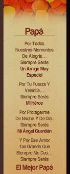 Seguramente has escuchado que a los hombres se les conquista por el estómago, así que prepárate para seguirlo. Feliz Dia Papa Imagenes Con Frases Para Dedicar El Dia Del Padre Fraseshoy Org Feliz Cumpleanos Papa Frases Frases Dia Del Padre Frases Para Dedicar