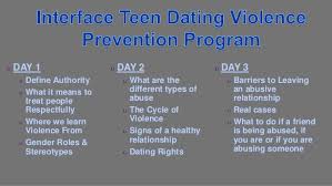 If something makes you uncomfortable, scared or threatened, you could be experiencing the warning Teen Dating Violence Prevention
