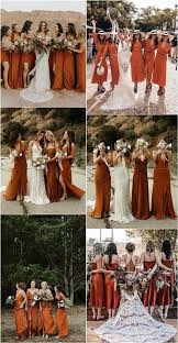 Top 10 Bridesmaid Dresses Trends And Colors For 2020 My Deer Flowers Part 2 In 2020 Rust Bridesmaid Dress Orange Bridesmaid Dresses Orange Bridesmaid Dress Fall
