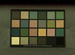 Images Of Macbeth Color Chart With Different Camera