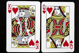 Game Cards King And Queen Of Hearts Against Black Background Affiliate King Cards Game Queen Background Ad Queen Of Hearts Card Cards Card Games