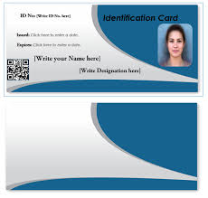 They may also be the larger data collection size, which is 2.313 x 3. 20 Customize Id Card Design Template Ms Word Maker With Id Card Design Template Ms Word Cards Design Templates