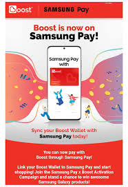 • get extra rewards for the same purchases you make every day. Link Your Samsung Pay With Boost Then Ewallet Malaysia Facebook