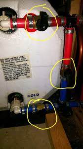 Potential problems with plastic bypass valves. Camper Water Heater Bypass