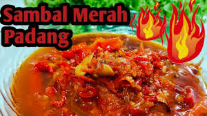 Cita rasanya pedas seperti pada masakan minangkabau pada umumnya, namun lezat sehingga bisa disantap walau hanya ditemani dengan. Cara Membuat Sambal Merah Padang Ala Rumah Makan Youtube