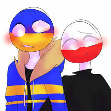 Все листы чистые, средней плотности (120 гр). Countryhumans Poland Ukraine Pictures