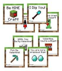 Minecraft sword coloring pages printable and coloring book to print for free. 9 Cool Printable Minecraft Valentines Other Geeky Themes Minecraft Valentines Cards Minecraft Valentines Valentine S Cards For Kids