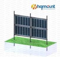 HQ Mount PV Plant Hot Dip Galvanized Mounting Solar Vertical ...