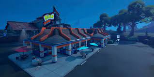 Following on from yesterday's visit to the north of snobby shores, epic games has dropped yet another fortbyte onto the great expanses of the map. 2021 Wie Man In Fortnite Staffel 6 Woche 8 Challenge Von Durrr Burger Zu Pizza Pit Fahrt Gettotext Com