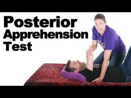 Image result for Shoulder Apprehension Test
