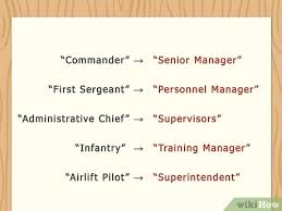 add military experience to a resume