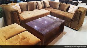 Completely satisfied with the quality of wood and fabric of the sofa which i got at a reasonable price. Furniture Mall Jaipur L Shape Sofa Set