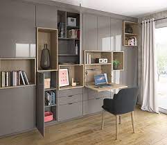 Meuble tv sur mesure mobalpa. Des Niches En Bois Pour Harmoniser La Piece Meuble Salle A Manger Meuble Rangement Salon Agencement Salon