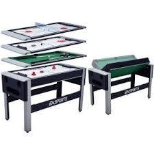 Espn 72 4 In 1 Swivel Combo Game Table Accessories Included Walmart Com Small Pool Table Table Games Game Room Decor