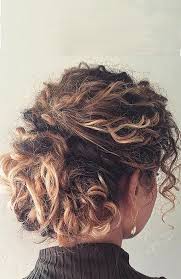20 Stunning Updos For Short Hair Short Hair Updo Short Hair Balayage Curly Hair Styles Naturally