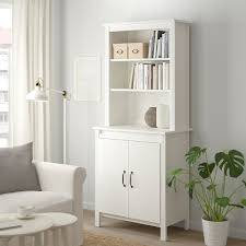 Brusali Hoge Kast Met Deur Wit 80x190 Cm Koop Hier Ikea Cabinet Doors Brusali Glass Cabinet Doors