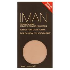 iman clay 1 second to none cream to powder foundation