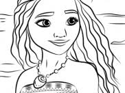 Unlike the other typical disney princesses, moana is portrayed as a brave, unique and ambitious princess to realize her dreams. Moana Free Printable Coloring Pages For Kids