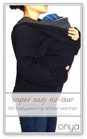 Babywearing 101 Super Easy No Sew Diy Winter Babywearing Cover Baby Wearing Diy Baby Winter Wear Baby Wearing