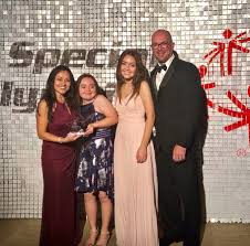 Congratulations to the Meador Family for being honored THE FAMILY OF THE  YEAR award at last nights Special Olympics Gala. We love you Sabrina! Olga  N Mark