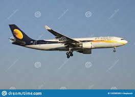 Jet Airways Airbus A330 200 Editorial Stock Image Image Of
