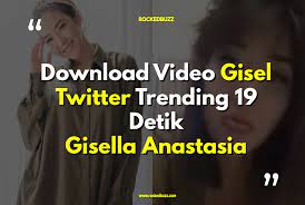 Tentu saja setelah kalian mengetahui penjelasan yang mimin jelaskan diatas tersebut, kalian pun ingin segera dan tidak sabar untuk mengunjungi laman tersebut, karna rasa penasaran lebih mahal dari apapun. Download Video Gisel Twitter Trending 19 Detik Gisella Anastasia Rockedlink