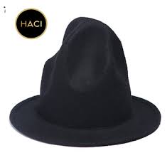 Haci Fedora Black Top Hat Mens Hats Fashion Black Top Hat Fashion Boots