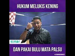Hukum melukis kening & memakai bulu mata palsu. Hukum Melukis Kening Memakai Bulu Mata Palsu Youtube
