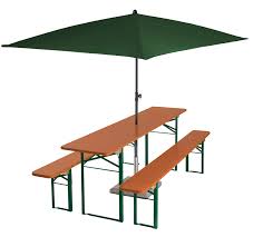 Garden parasols and bases at argos. Beer Garden Set Rect Umbrella Beer Garden Furniture
