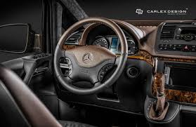 Carlex Design Spruces Up Interior On 2nd Gen Mercedes Viano Carscoops Viano Mercedes Classic Mercedes