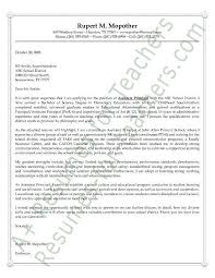 Assistant Principal S Cover Letter Example Assistant Principal Cover Letter Example Letter To Teacher