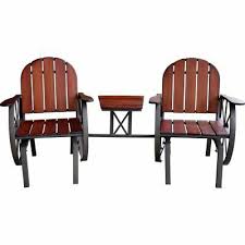 Shop for items from the amalfi outdoor furniture collection on the official ballard designs website. Red Shed Double Glider And Table Wagon Wheel Found At Tractor Supply Red Shed Outdoor Chairs Outdoor Decor