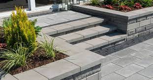More images for unilock u cara » U Cara Multi Face Wall System Unilock Commercial Wall Systems Stone Retaining Wall Texture Concrete