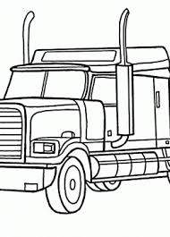 Realistic Semi Truck Coloring Page For Kids Transportation Coloring Pages Printables Free Truck Coloring Pages Coloring Pages For Kids Coloring Pages