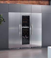 Caple Wc179 Ril1795 Rif1795 Integrated Wine Cooler Fridge And Freezer Pack Comprises Of Caple Glass Shelves Kitchen Integrated Fridge Large Fridge Freezer