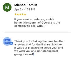 The process of getting a bonded title in california starts with gathering the required documentation and getting a valuation of the vehicle from the dmv. Mobile Home Title Services Of Georgia Home Facebook