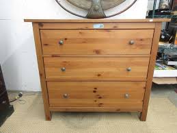 For maximum organization, use skubb fabric boxes to sort out your stuff inside the drawers. Ikea Hemnes 3 Drawer Dresser