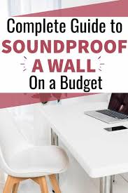 They are not much expensive and easy to install against walls. How To Soundproof A Wall Cheaply
