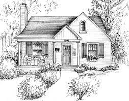 Ink House Sketch Hand Drawn From Photo 5 X 7 Architecture Drawing Sketchbooks Watercolor House Painting Architecture Drawing Art