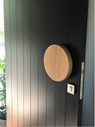 Auburn Wood Turning Large Round Handle In 250mm Diameter Timber Front Door Entry Door Handles Front Door Handles